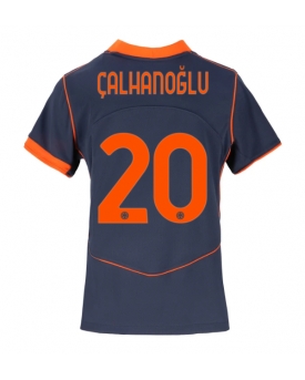 Billige Fotballdrakt Inter Milan Hakan Calhanoglu #20 Replika Tredjedrakt Dame 2025-26 Kortermet Billige Fotballdrakt Inter Milan Hakan Calhanoglu #20 Replika Tredjedrakt Dame 2025-26 Kortermet